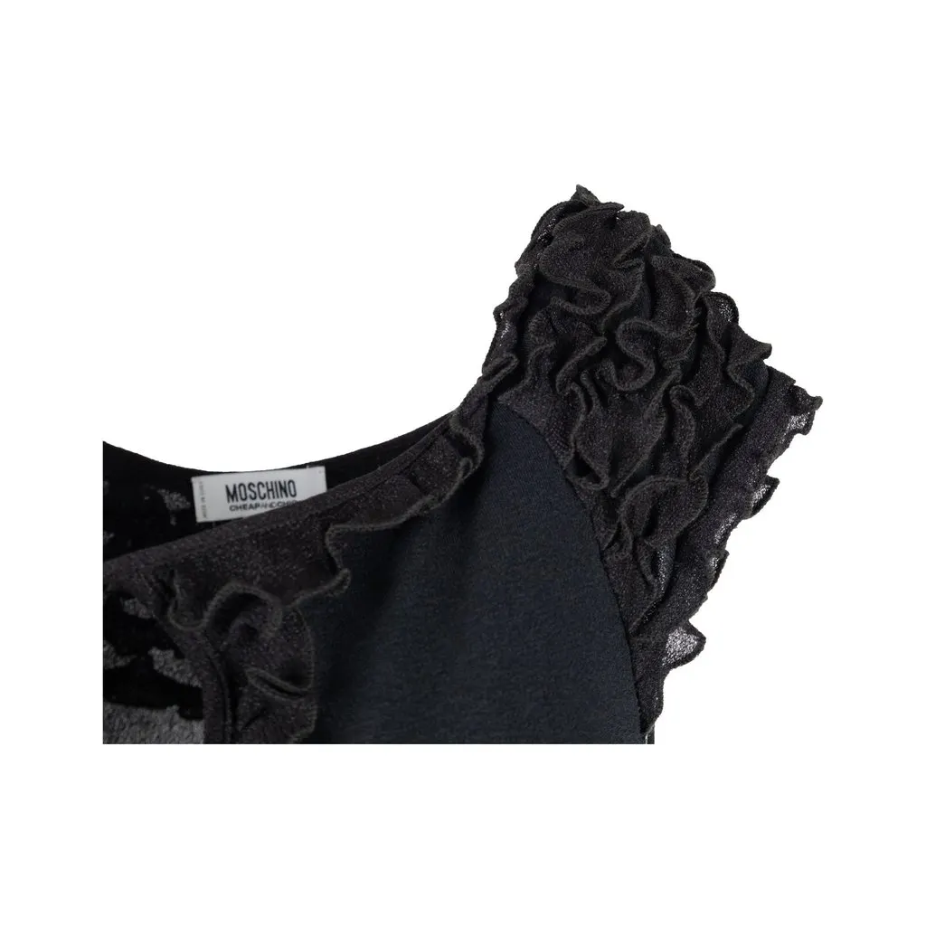 Moschino Cheap and Chic Asymmetric Dress - '00s Black Good - Box View