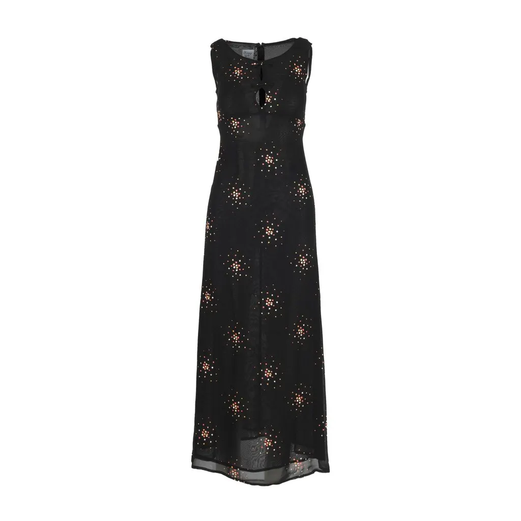 Moschino Cheap and Chic Printed Maxi Dress - '00s Red Good - Front View