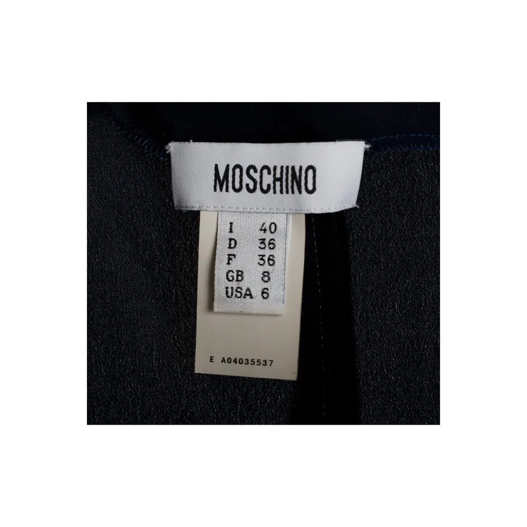 Moschino Tie-knot Silk Dress - '10s Red Silk Good - Box View