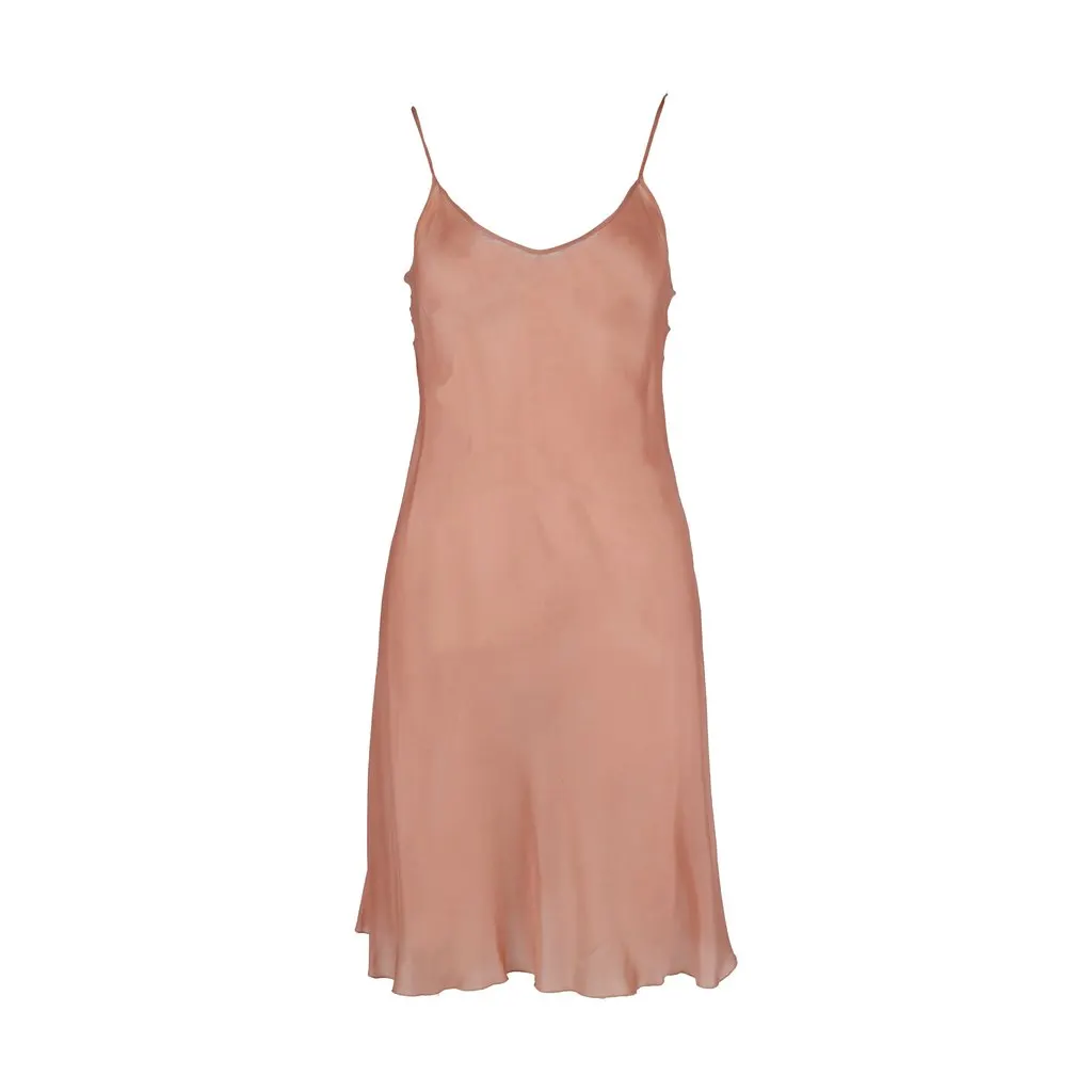 Moschino Lace Dress with Pink Camisole - '10s Pink Lace Good - Inside View