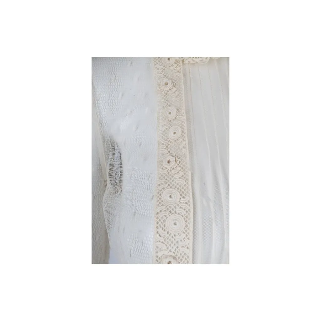 Valentino Sheer Lace Shirt - '10s Red Lace Good - Box View