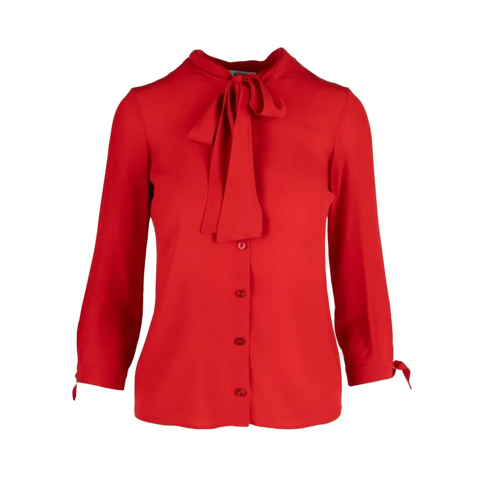 Moschino Cheap و Chic ربطة عنق knot قميص '10s