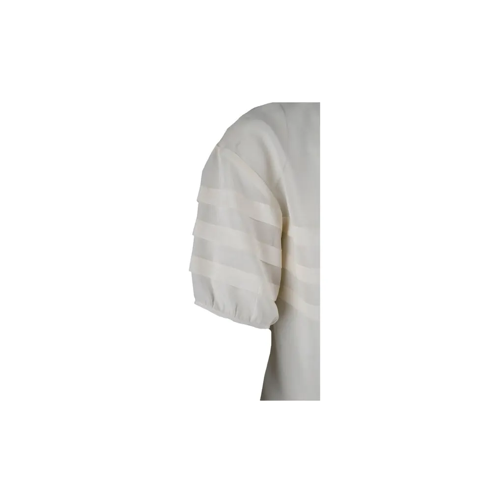 Unsigned Short Top - '10s White Good - Inside View