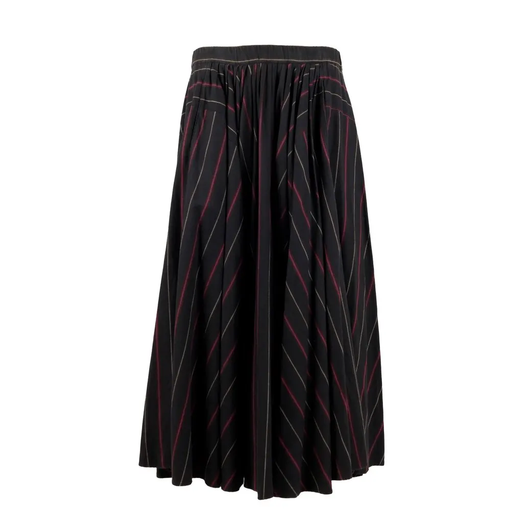 Unsigned by Kenzo Vintage Skirt and Vest Set - '70s Red Cotton Good - Box View