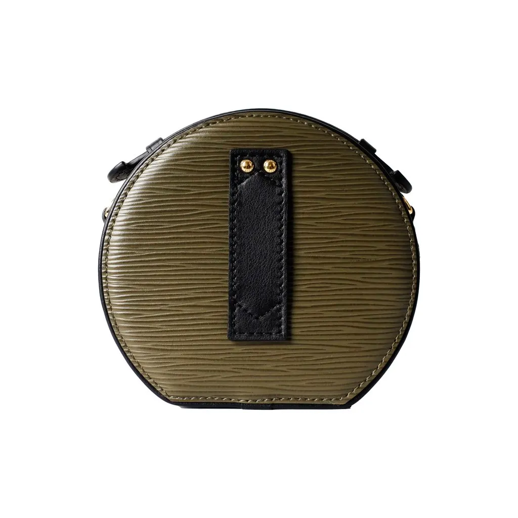 Louis Vuitton Mini Boite Chapeau - '10s Black Leather Good - Back View