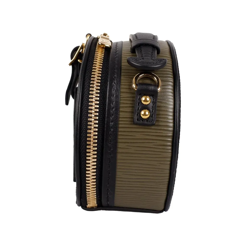 Louis Vuitton Mini Boite Chapeau - '10s Black Leather Good - Inside View