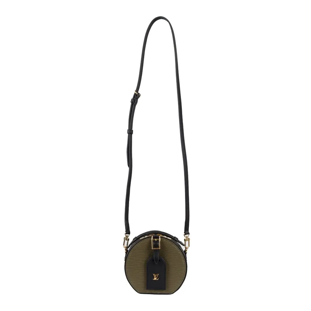 Louis Vuitton Mini Boite Chapeau - '10s Black Leather Good - Box View