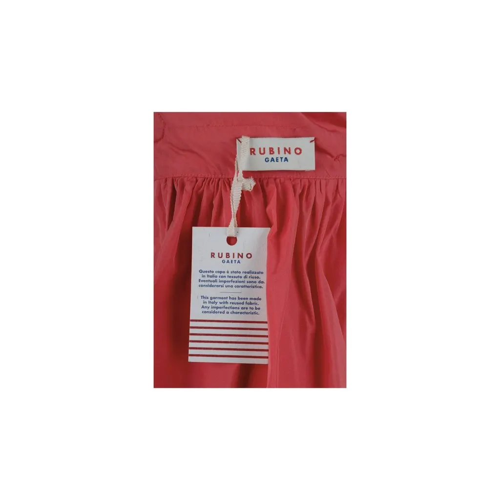 Unsigned Rubino Gaeta Granny Crochet Dress - '20s Red Polyester Good - Box View