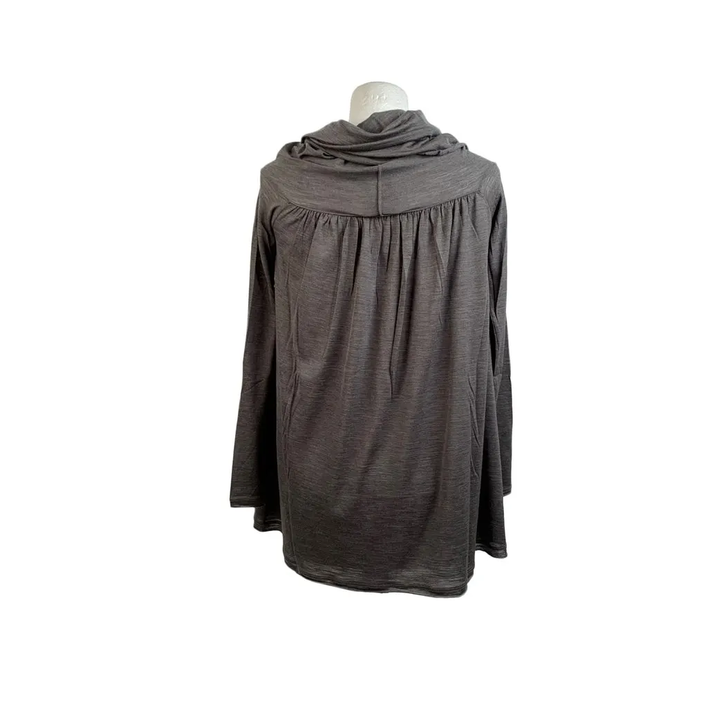 Missoni Top Grey Wool Good - Back View