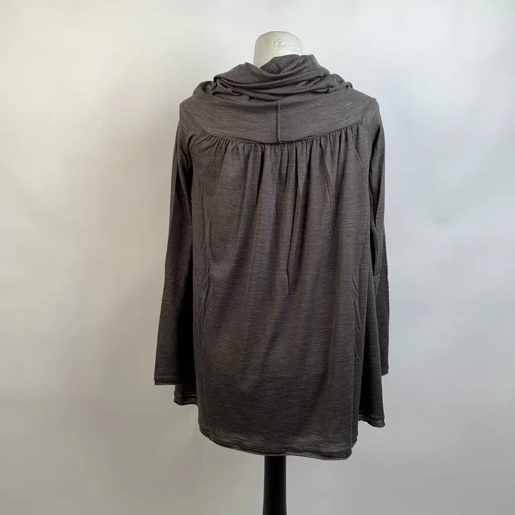 Missoni Top Grey Wool Good - Model View