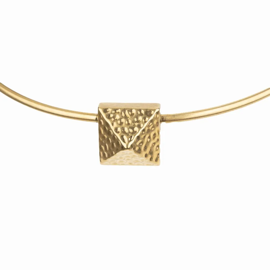 Valentino Choker Necklace - '10s MultiColor Lace Good - Back View
