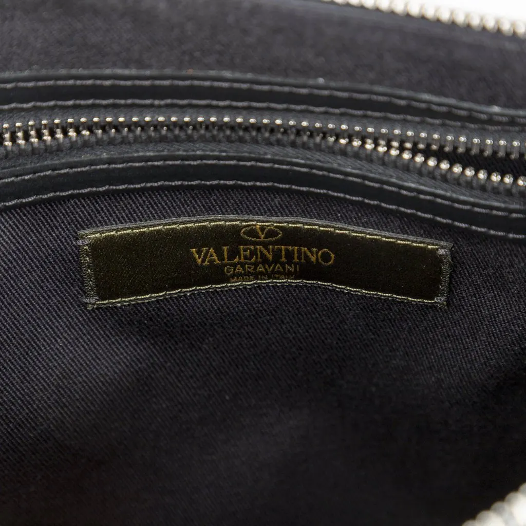 Valentino VLTN Camouflage Pouch Bag - '10s Red Good - Box View