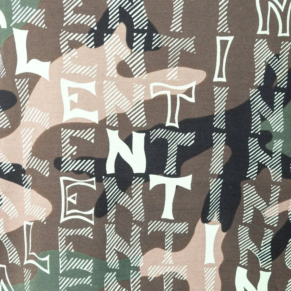 Valentino Camouflage T-shirt - '10s Red Cotton Good - Inside View