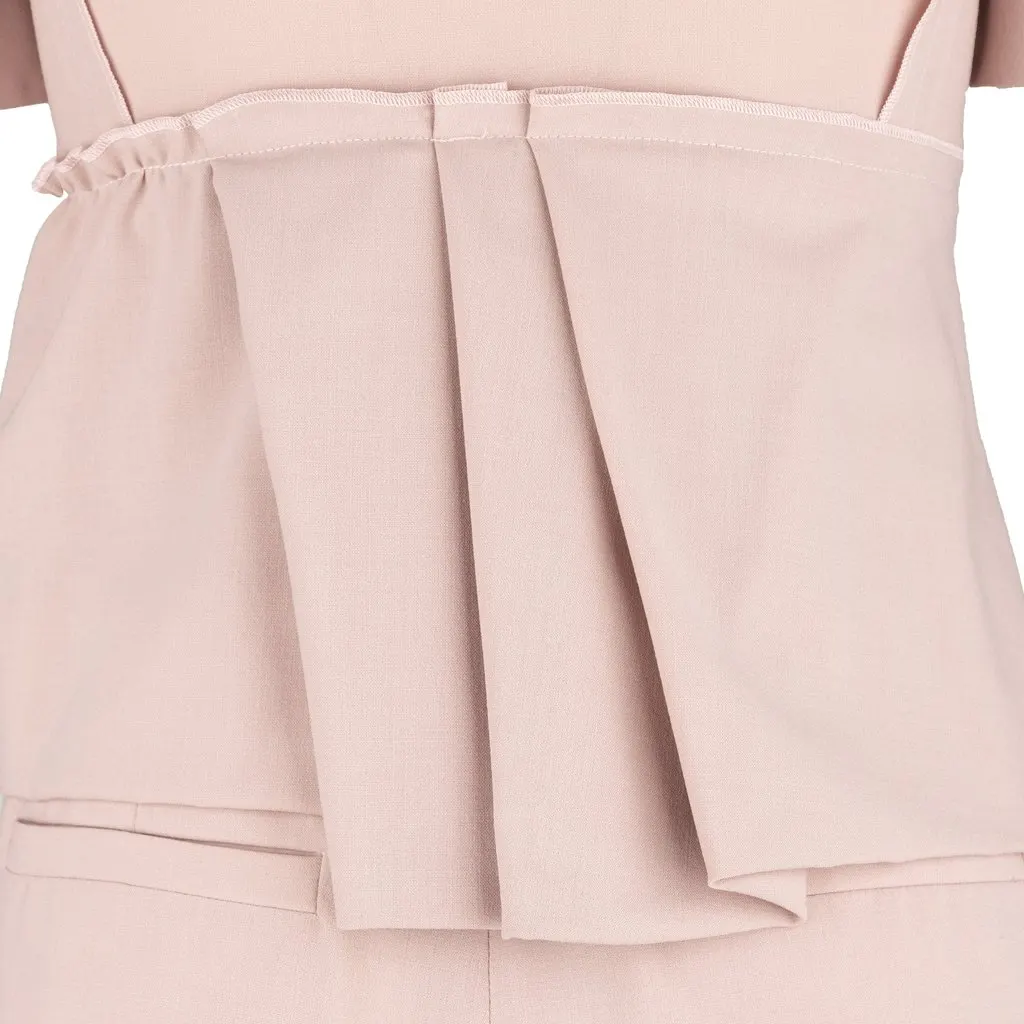 Sonia Rykiel Jumpsuit with Bows - '10s Red Good - Box View
