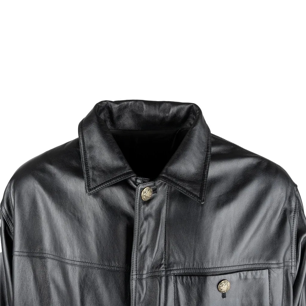 Unsigned Leather Jacket - '00s Red Leather Good - Inside View