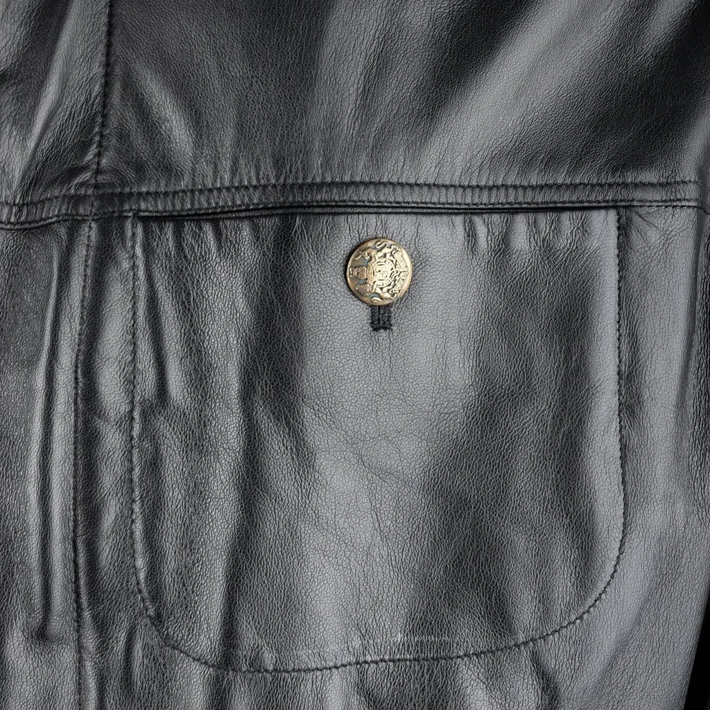 Unsigned Leather Jacket - '00s Red Leather Good - Box View