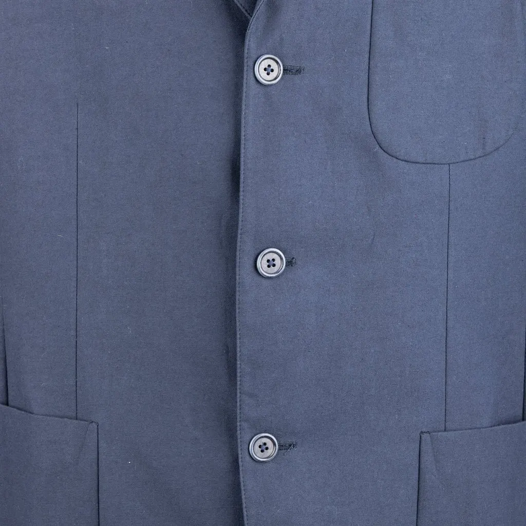 Unsigned Cotton Blazer - '00s Red Cotton Good - Model View