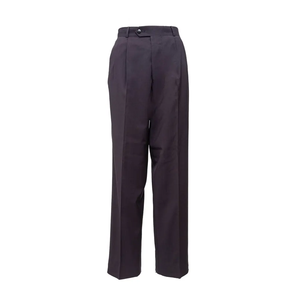 Unsigned Tailored Pants - '00s Red Wool Good - Front View