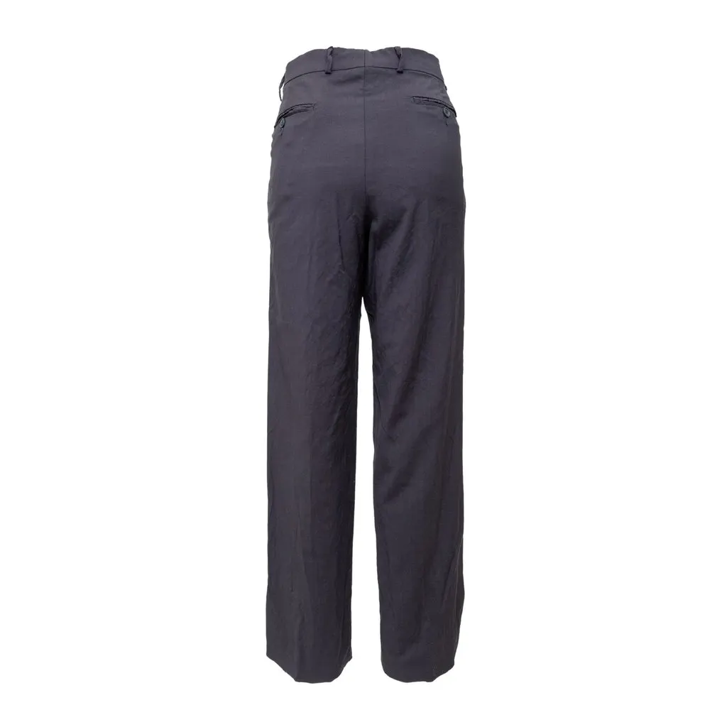 Unsigned Tailored Pants - '00s Red Good - Back View