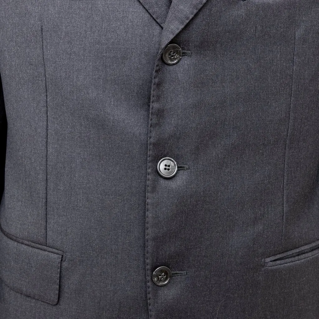 Corneliani Linea Sartoria Suit - '00s Grey Wool Good - Box View