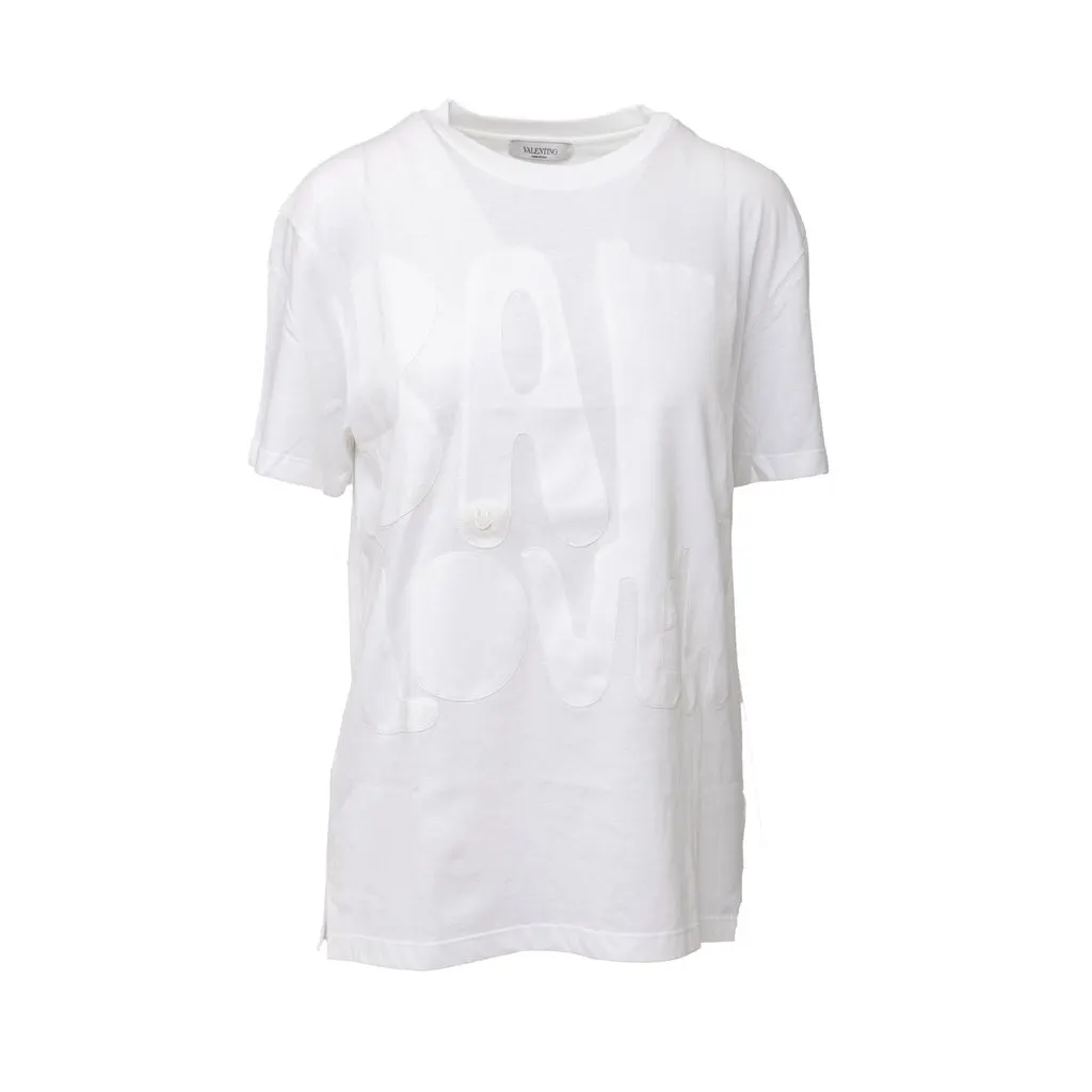 Valentino x Melanie Matranga Bad Lover T-shirt - '20s Red Good - Front View