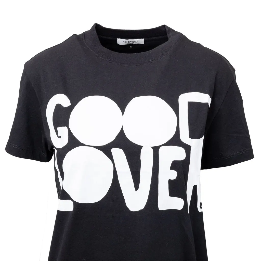 Valentino x Melanie Matranga Good Lover T-shirt - '20s Red Good - Model View