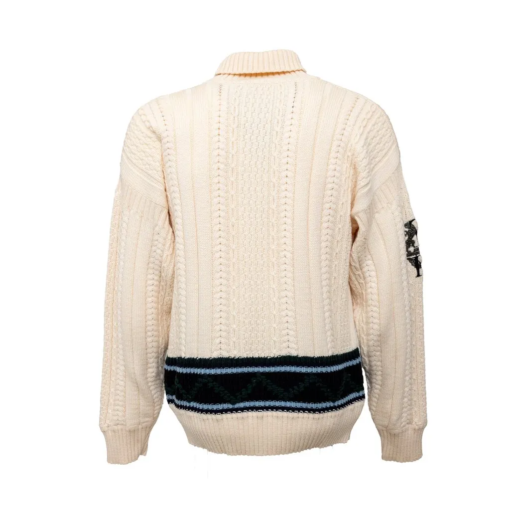 Gianfranco Ferré Sweater - '90s Red Wool Good - Back View