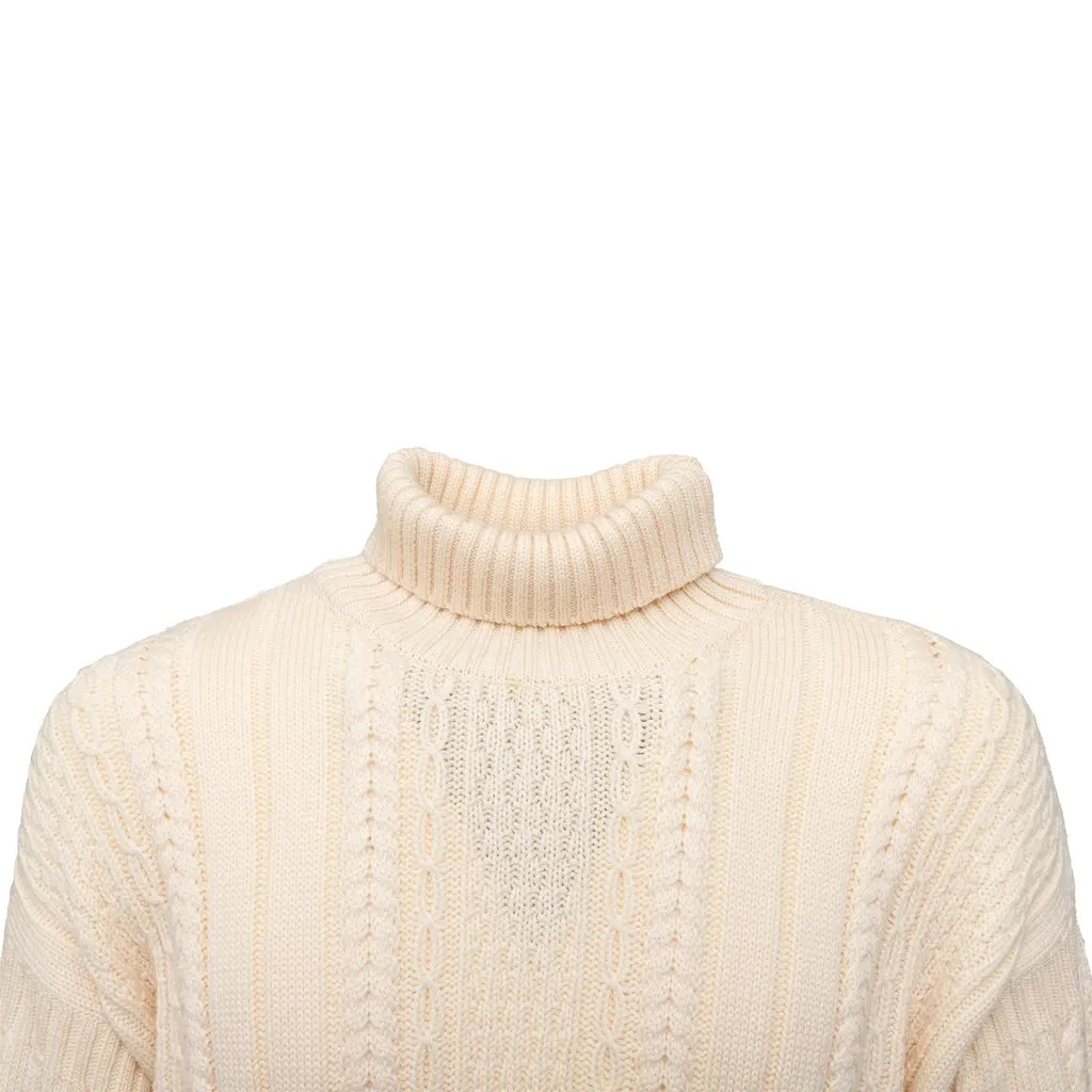 Gianfranco Ferré Sweater - '90s Red Wool Good - Inside View