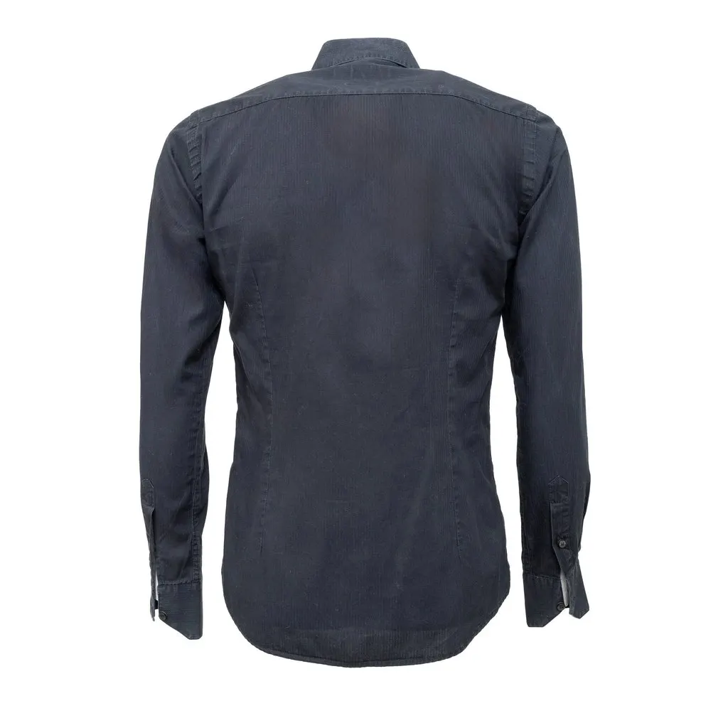 Balmain Cotton Shirt - '10s Red Cotton Good - Back View