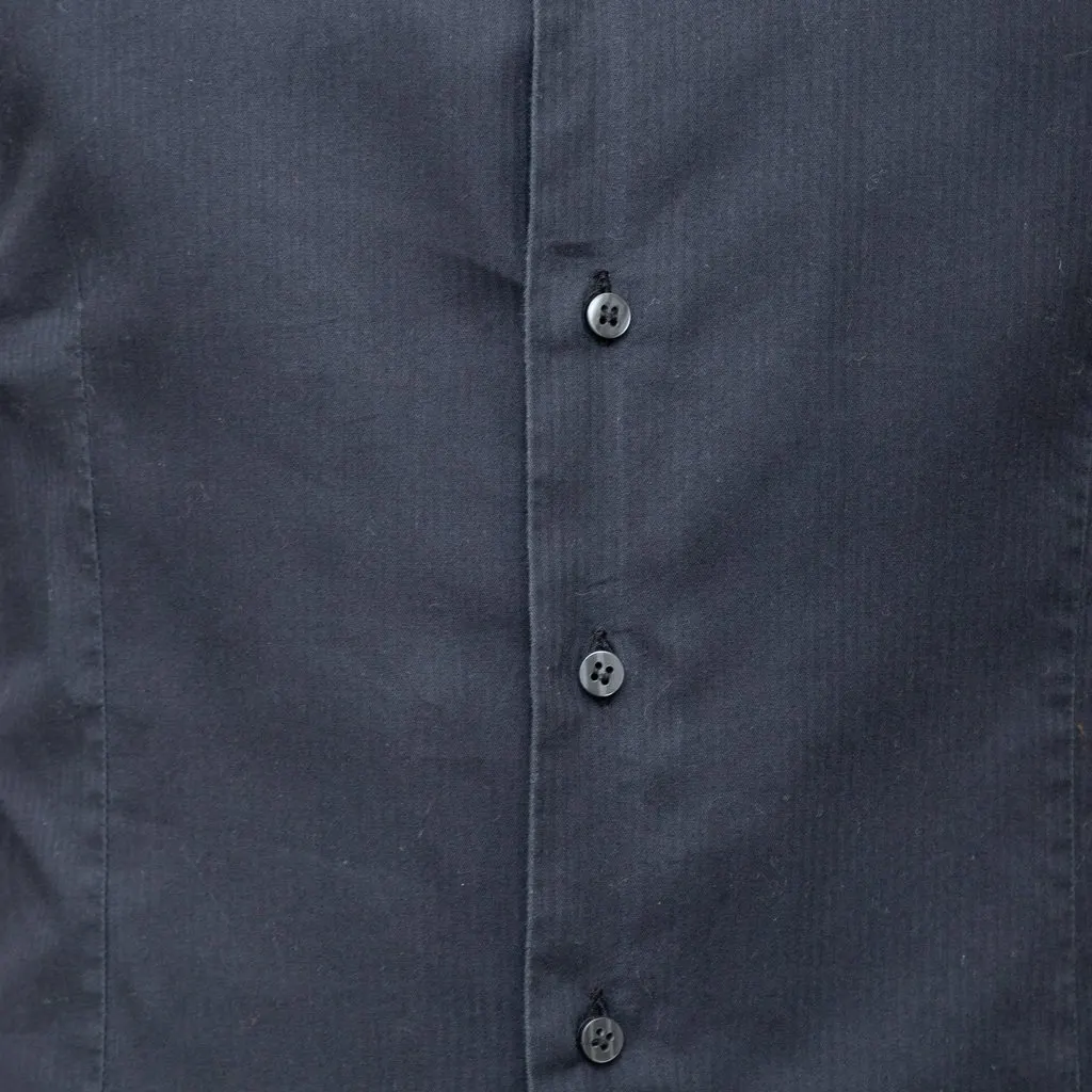 Balmain Cotton Shirt - '10s Red Cotton Good - Model View