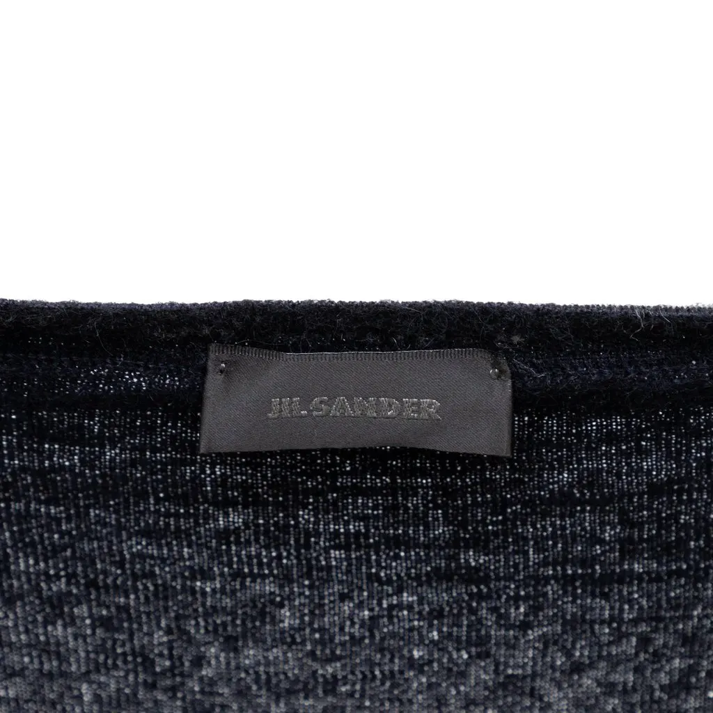 Jil Sander V-neck Sweater - '10s Navy Wool Good - Box View