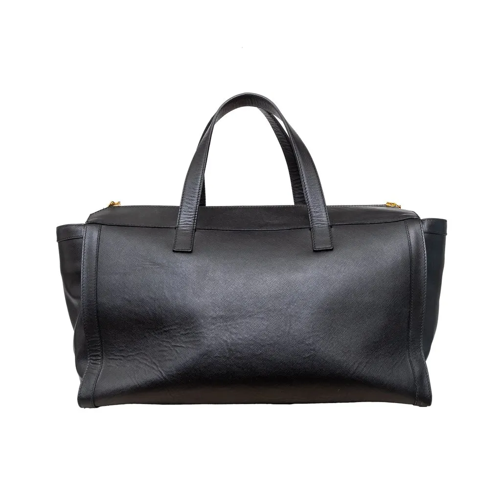 Golden Goose Zip Tote Bag - '10s Gold Leather Good - Inside View