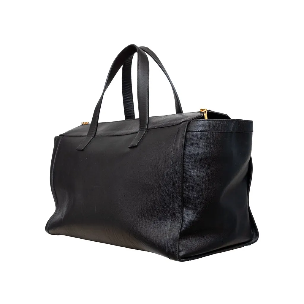 Golden Goose Zip Tote Bag - '10s Gold Leather Good - Model View