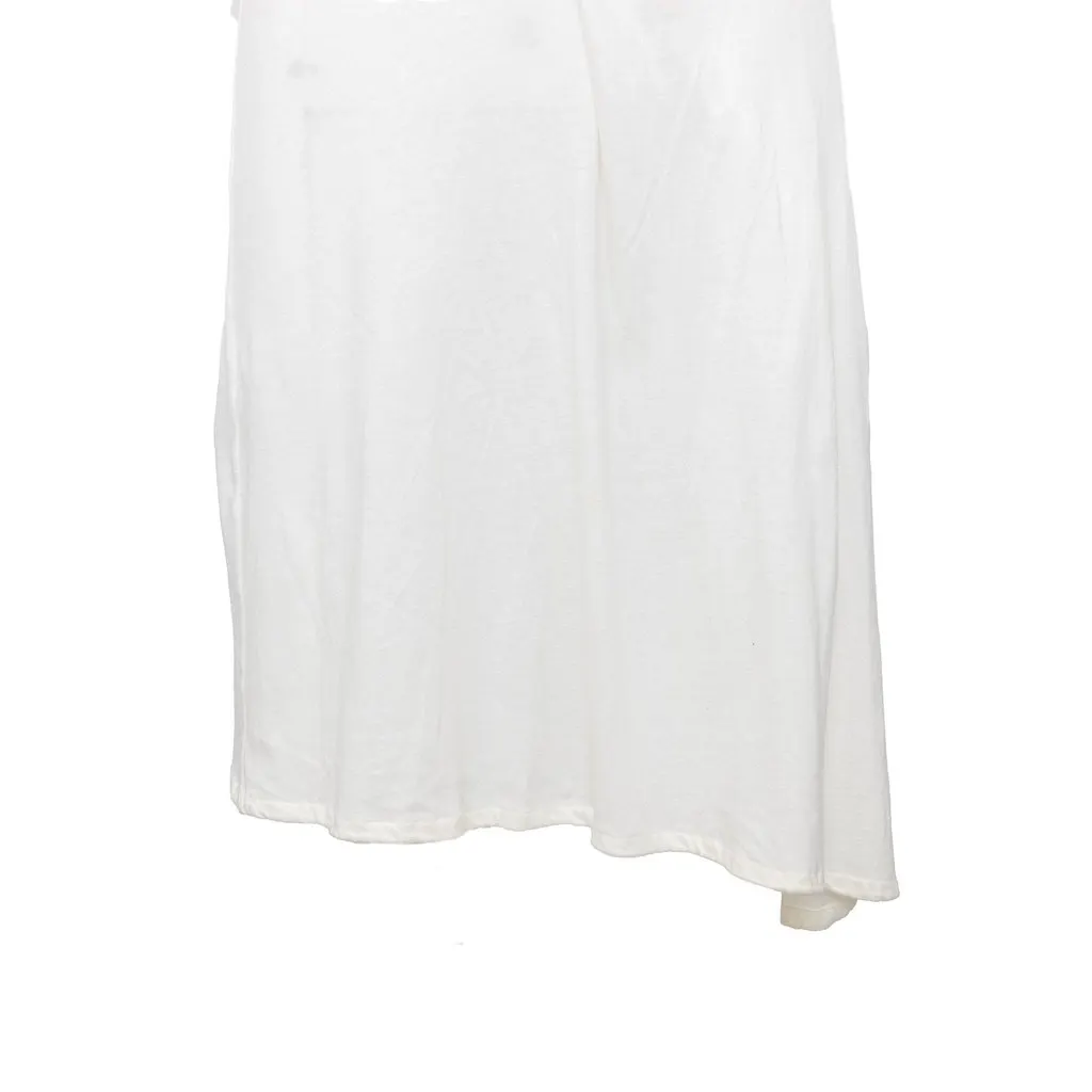 Ann Demeulemeester Cotton Dress - '00s White Cotton Good - Box View