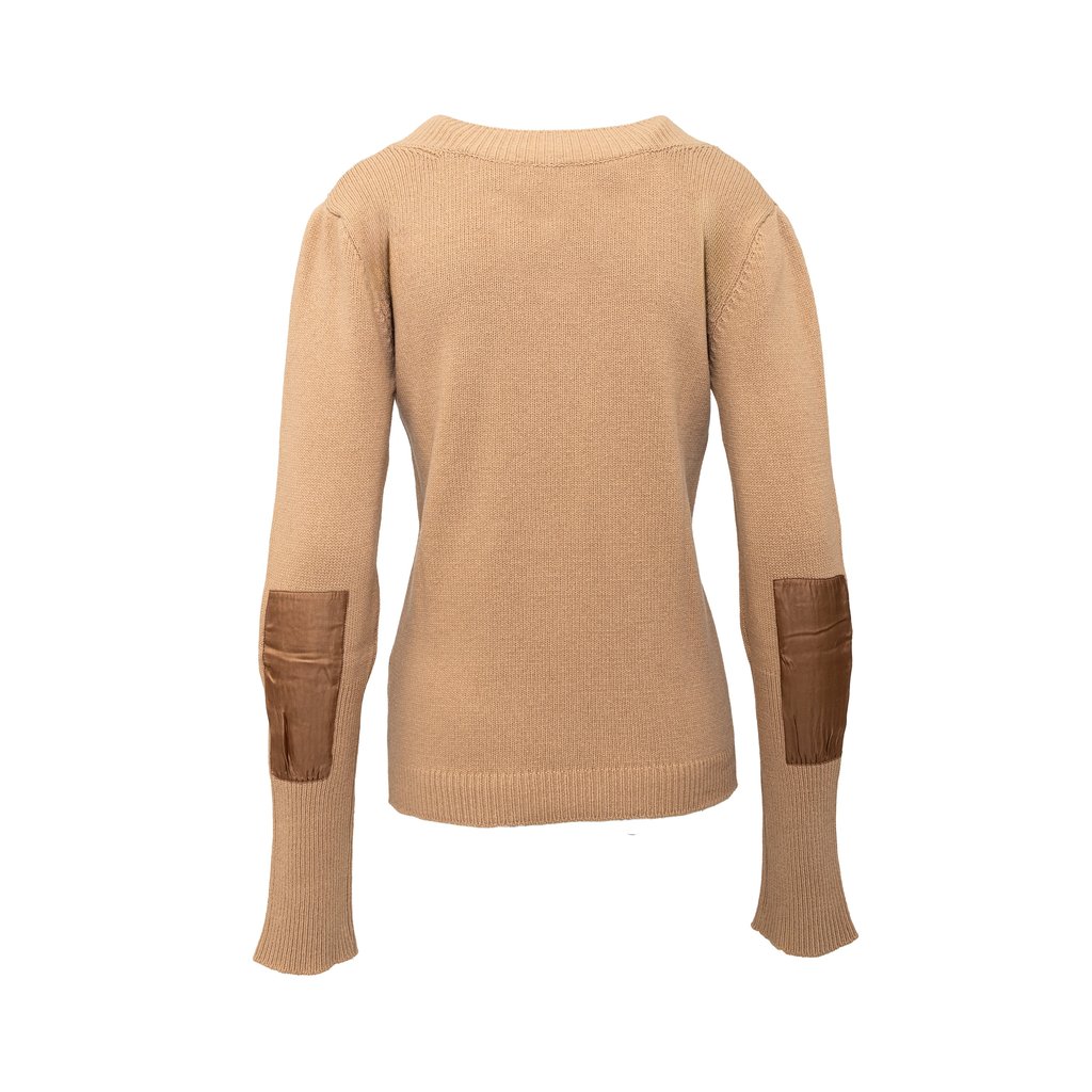 Helmut Lang Knitted Sweater - '90s Beige | Libas Collective