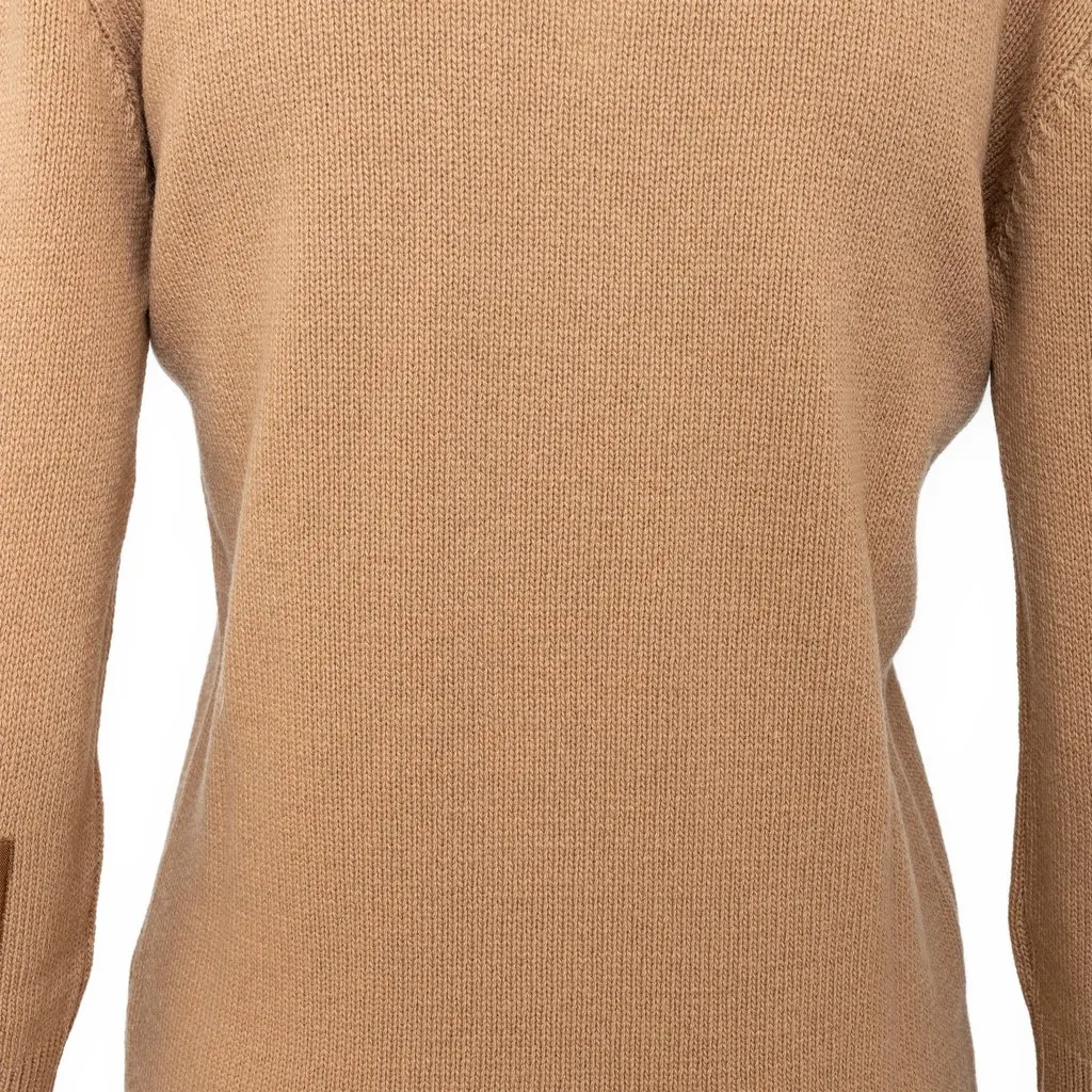 Helmut Lang Knitted Sweater - '90s Beige Wool Good - Box View