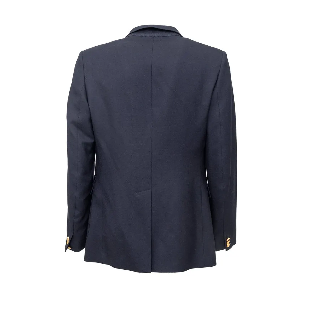 Maison Margiela Replica Harvard Blazer - '00s Navy Wool Good - Back View