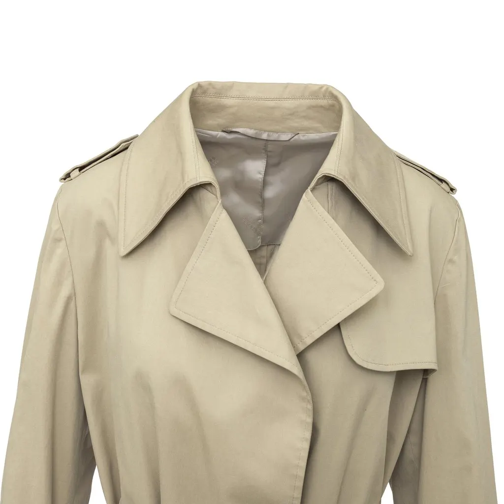 Maison Margiela Trench Coat - '10s Red Cotton Good - Inside View