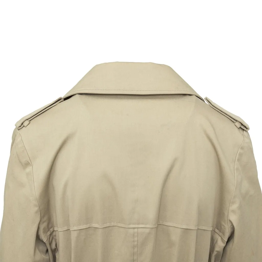 Maison Margiela Trench Coat - '10s Red Cotton Good - Model View