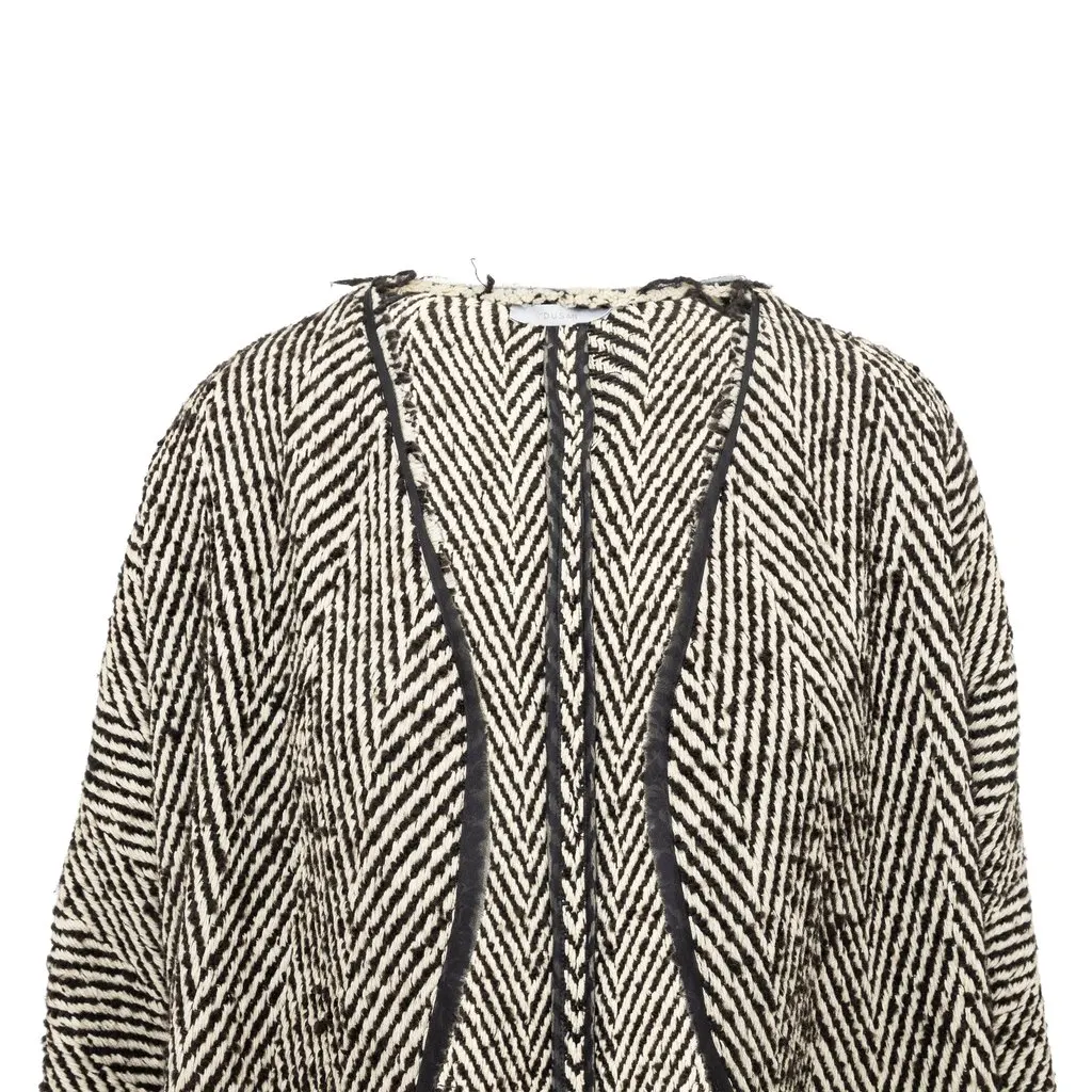 Unsigned Chevron Jacket - '10s Black Wool Good - Box View