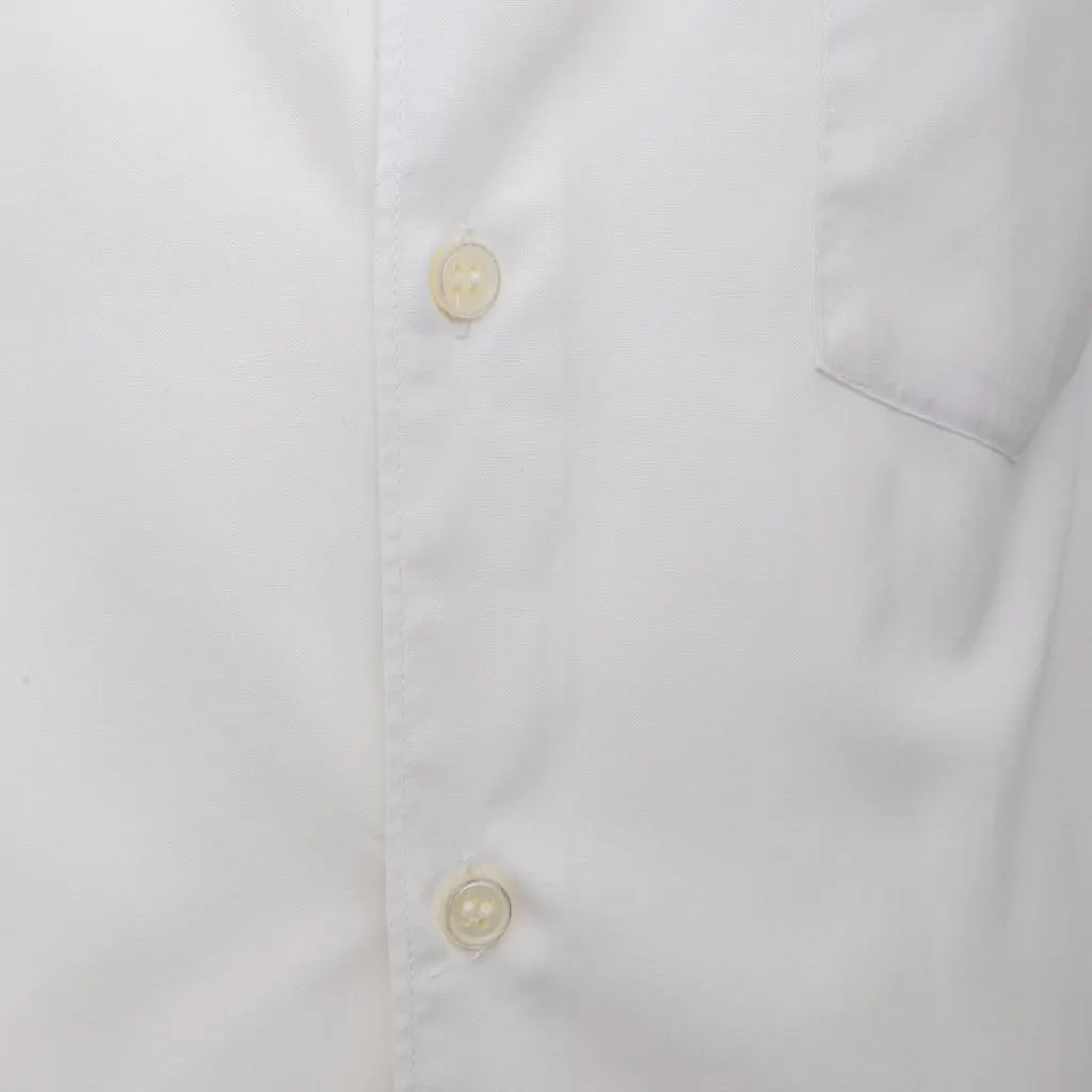 Comme des Garçons Short Sleeve Shirt - '10s White Cotton Good - Box View