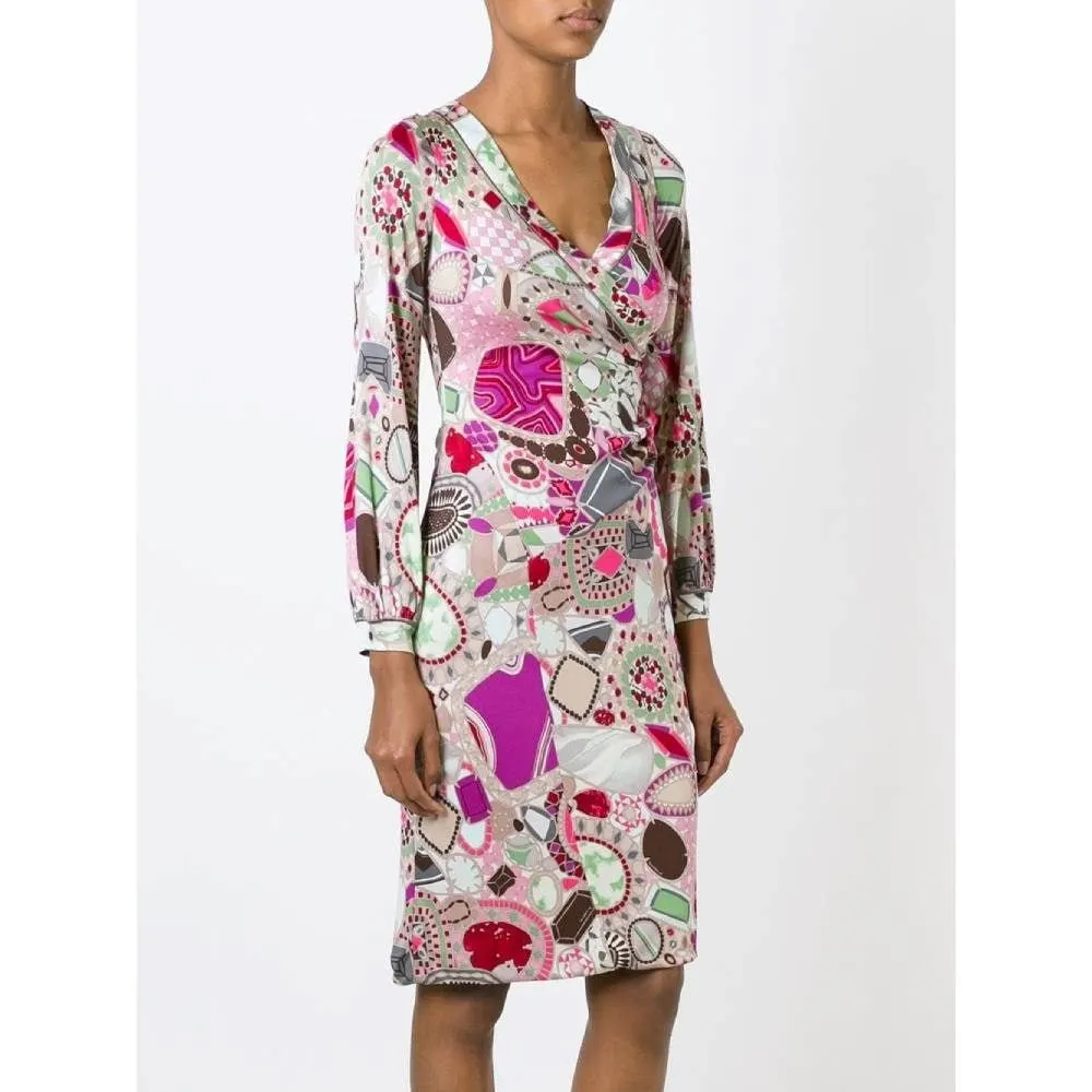 Missoni Pink and Multicolor Dress - 2000s Pink Good - Model View