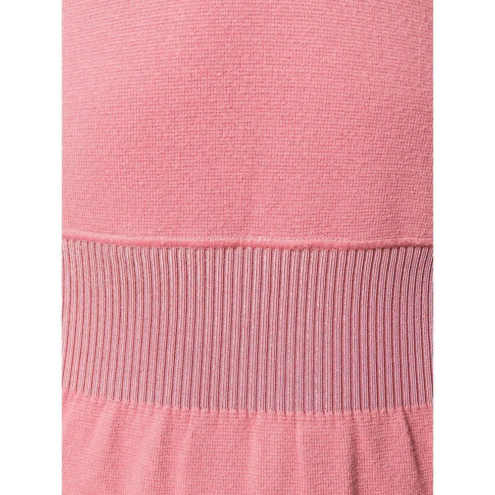 Alaïa Antique Pink Midi Dress - 2000s Pink Wool Good - Box View