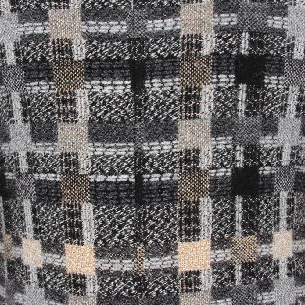 Chanel Grey and Beige Wool Jacket - 2000s Beige Wool Good - Box View