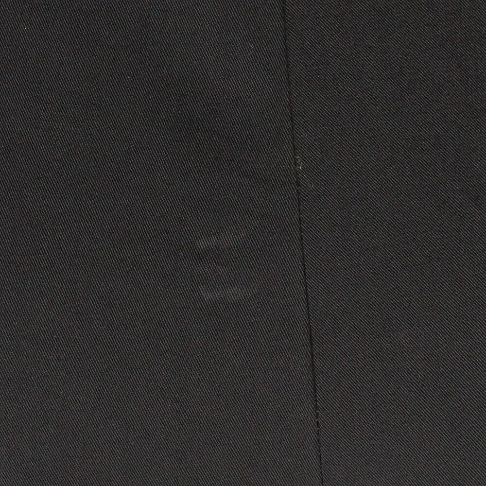 Chanel Black Wool Palazzo Trousers - 2000s Black Wool Good - Model View