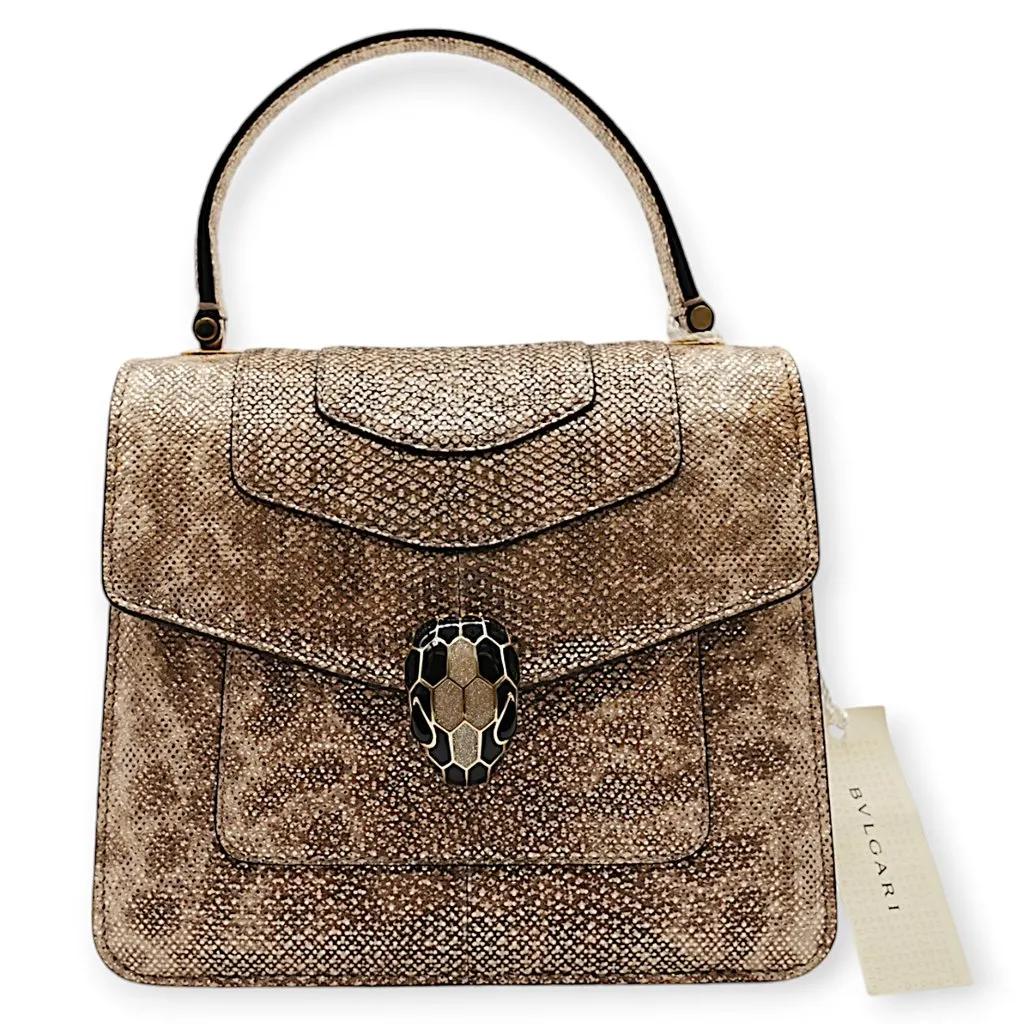 Bulgari Serpenti Forever Crossbody Bag - '20s Red Leather Good - Front View