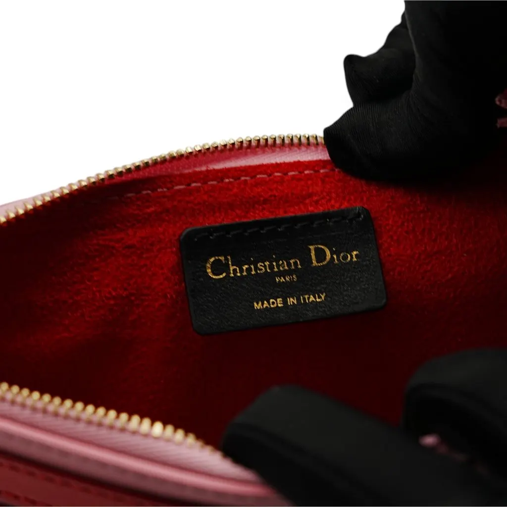 Dior Pink Portfolio Shoulder Bag - '20s Pink Leather Good - Box View