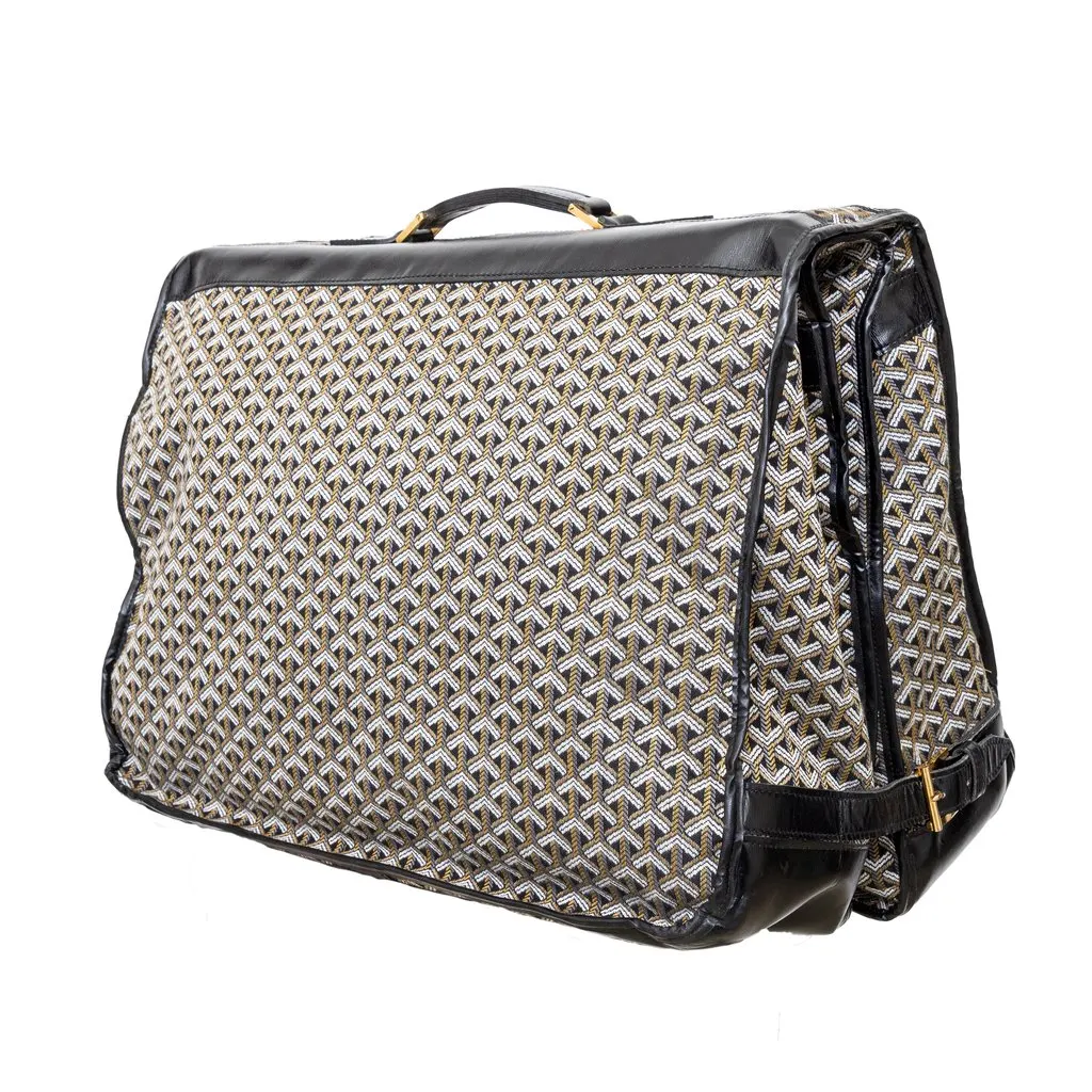 Goyard Vintage Garment Bag - '70s Red Good - Back View