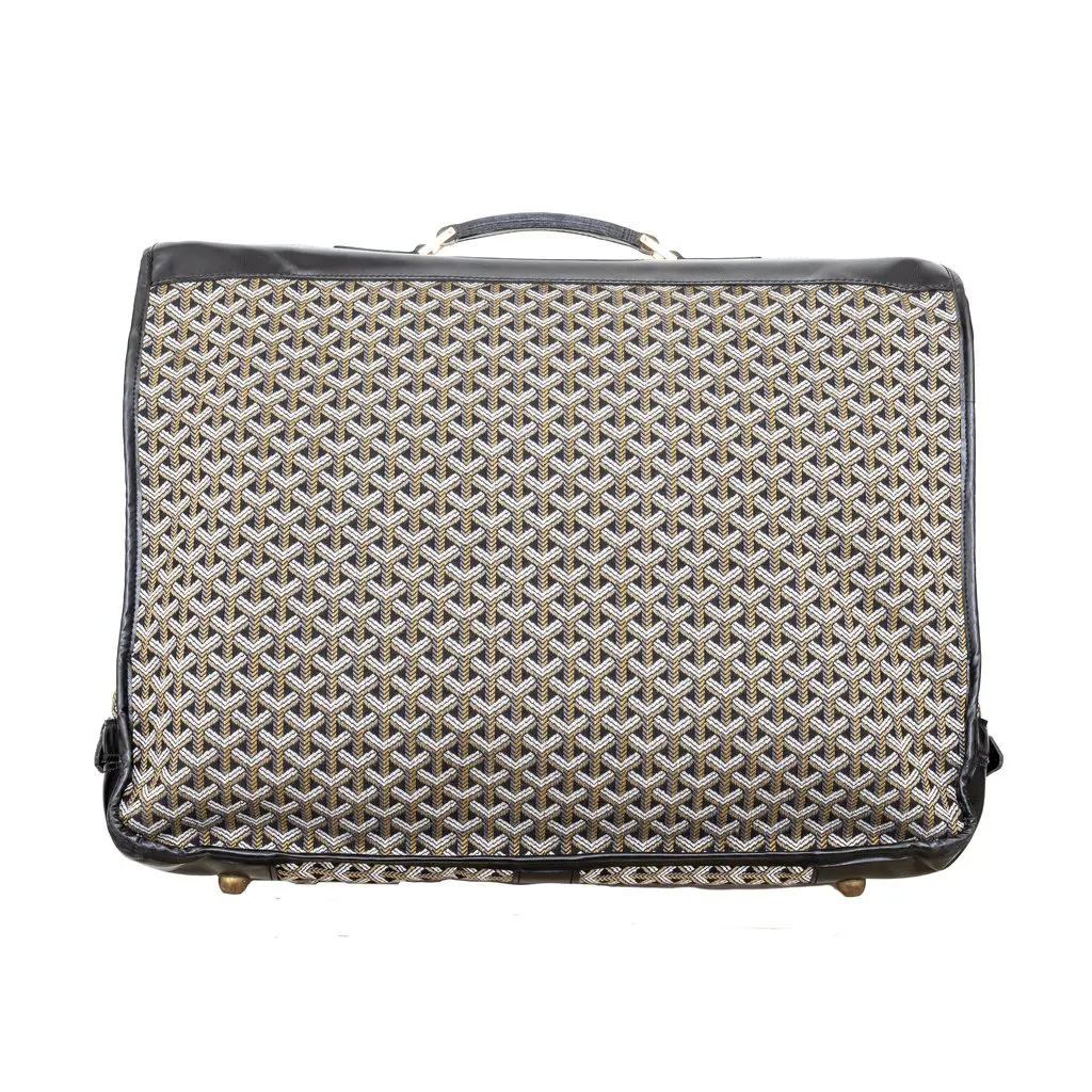 Goyard Vintage Garment Bag - '70s Red Good - Inside View