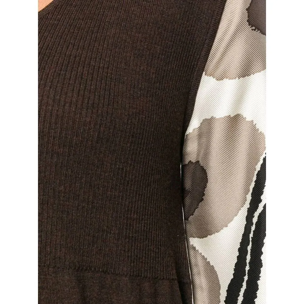 Hermès Brown Wool Dress - 2000s Brown Wool Good - Box View